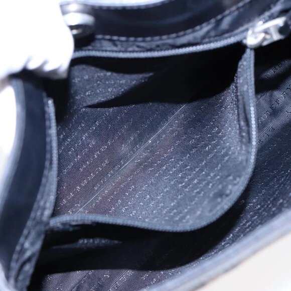 BURBERRY Nova Check Shoulder Bag PVC Beige Auth 88400 - Picture 14 of 16